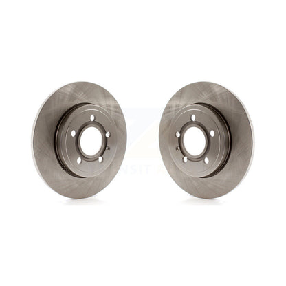 Disc Brake Rotors Rear Pair For Audi A4 Quattro