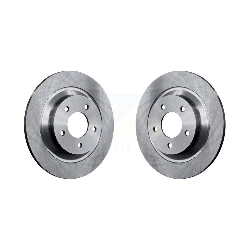 Disc Brake Rotors Rear Pair For Mazda 5