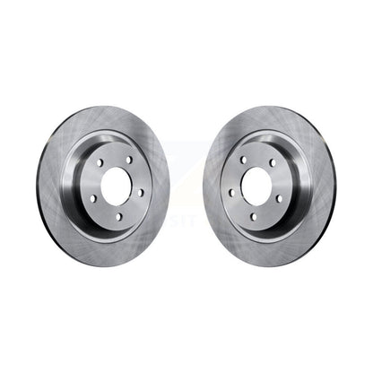 Disc Brake Rotors Rear Pair For Mazda 5