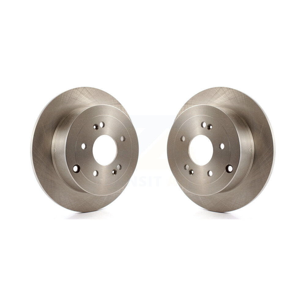 Disc Brake Rotors Rear Pair For 2007-2009 Hyundai Santa Fe