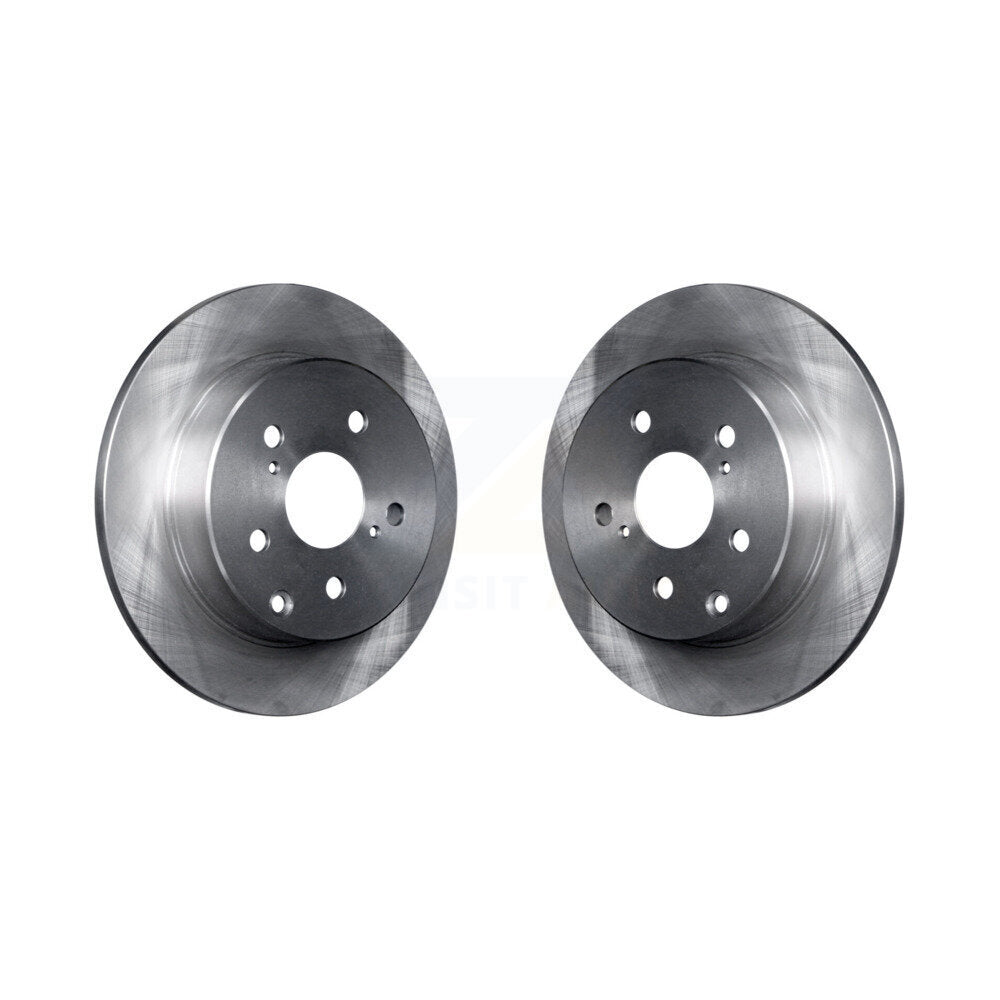 Disc Brake Rotors Rear Pair For Toyota RAV4 Lexus HS250h