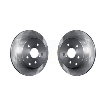 Disc Brake Rotors Rear Pair For Toyota RAV4 Lexus HS250h
