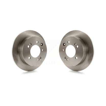 Disc Brake Rotors Rear Pair For Hyundai Elantra