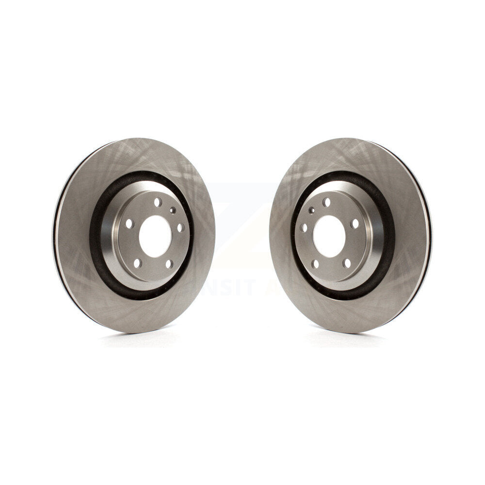 Disc Brake Rotors Rear Pair For Audi A6 Quattro With 330mm Diameter Rotor