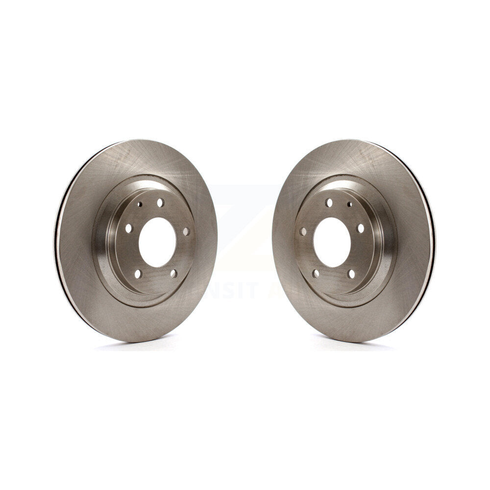 Disc Brake Rotors Rear Pair For 2004-2011 Mazda RX-8