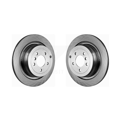Disc Brake Rotors Rear Pair For Land Rover Range