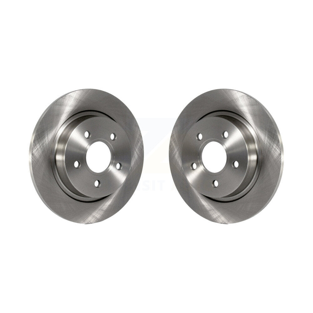 Disc Brake Rotors Rear Pair For Volvo S40 C30 V50 C70