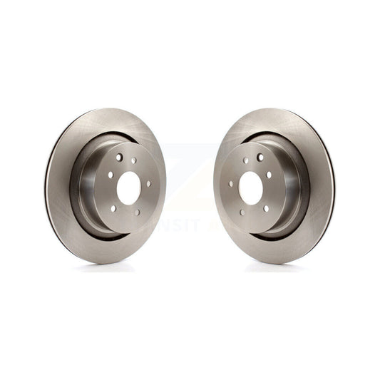 Disc Brake Rotors Rear Pair For INFINITI G37 G35 Q60