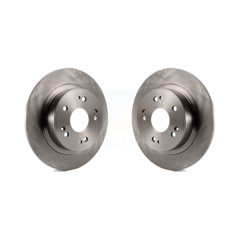 Disc Brake Rotors Rear Pair For Honda Accord HR-V Acura ILX TSX