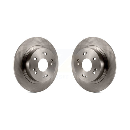 Disc Brake Rotors Rear Pair For Honda Accord HR-V Acura ILX TSX