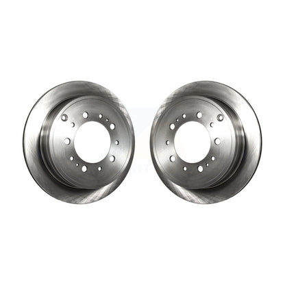 Disc Brake Rotors Rear Pair For Toyota Tundra Sequoia Lexus LX570 Land Cruiser