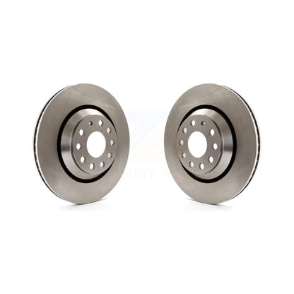 Brake Rotor Rear Pair For Volkswagen Atlas Audi Q3 GTI Cross Sport Golf R Passat