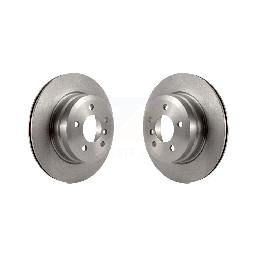 Disc Brake Rotors Rear Pair For BMW X5 X6