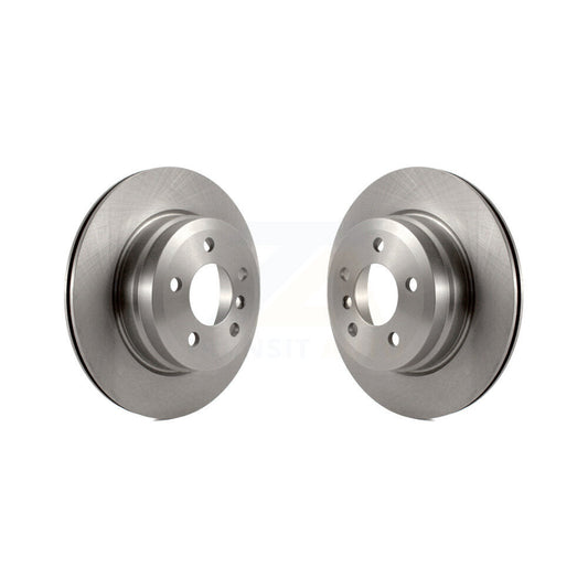 Disc Brake Rotors Rear Pair For BMW X5 X6
