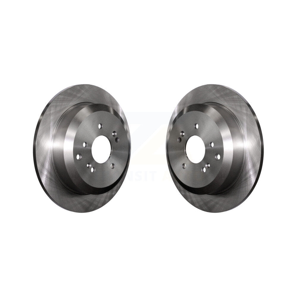 Disc Brake Rotors Rear Pair For 2007-2012 Hyundai Veracruz
