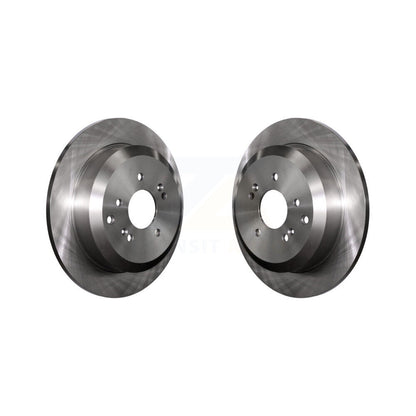 Disc Brake Rotors Rear Pair For 2007-2012 Hyundai Veracruz