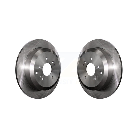Disc Brake Rotors Rear Pair For 2007-2012 Hyundai Veracruz