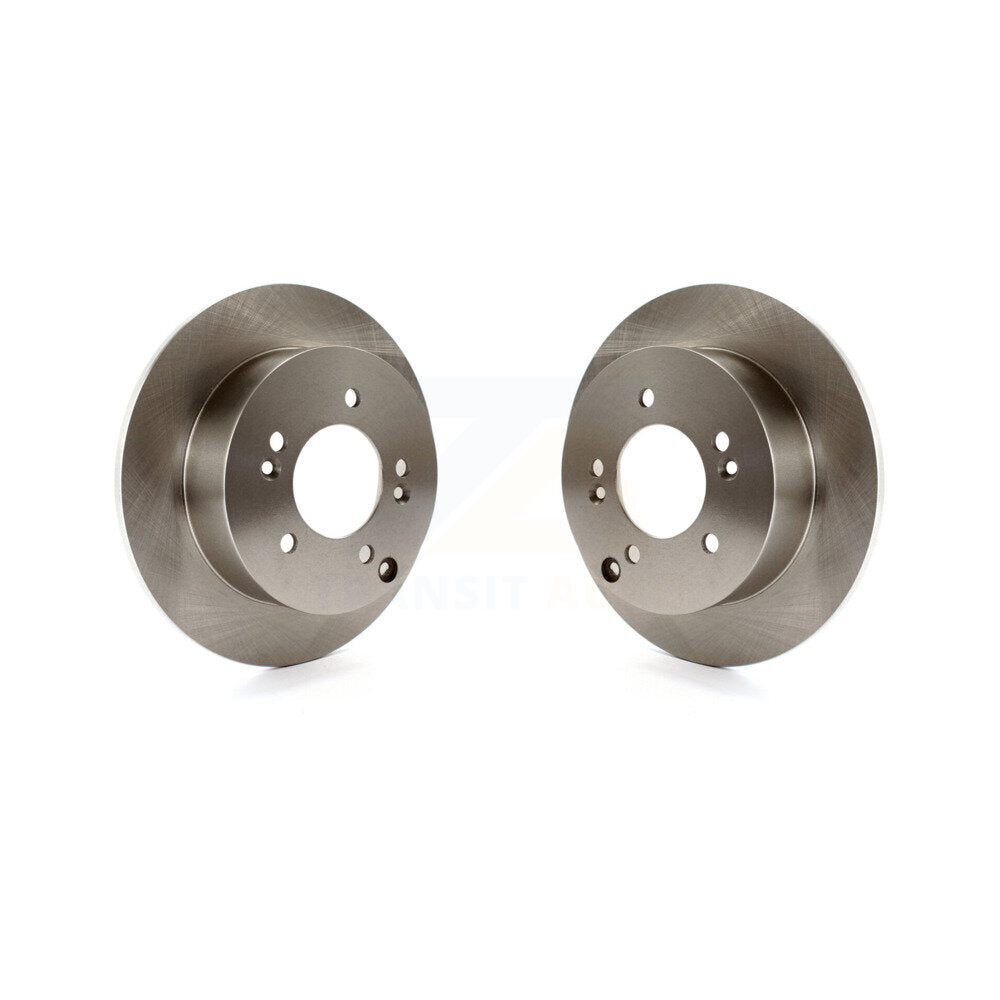 Disc Brake Rotors Rear Pair For 2007-2012 Kia Rondo