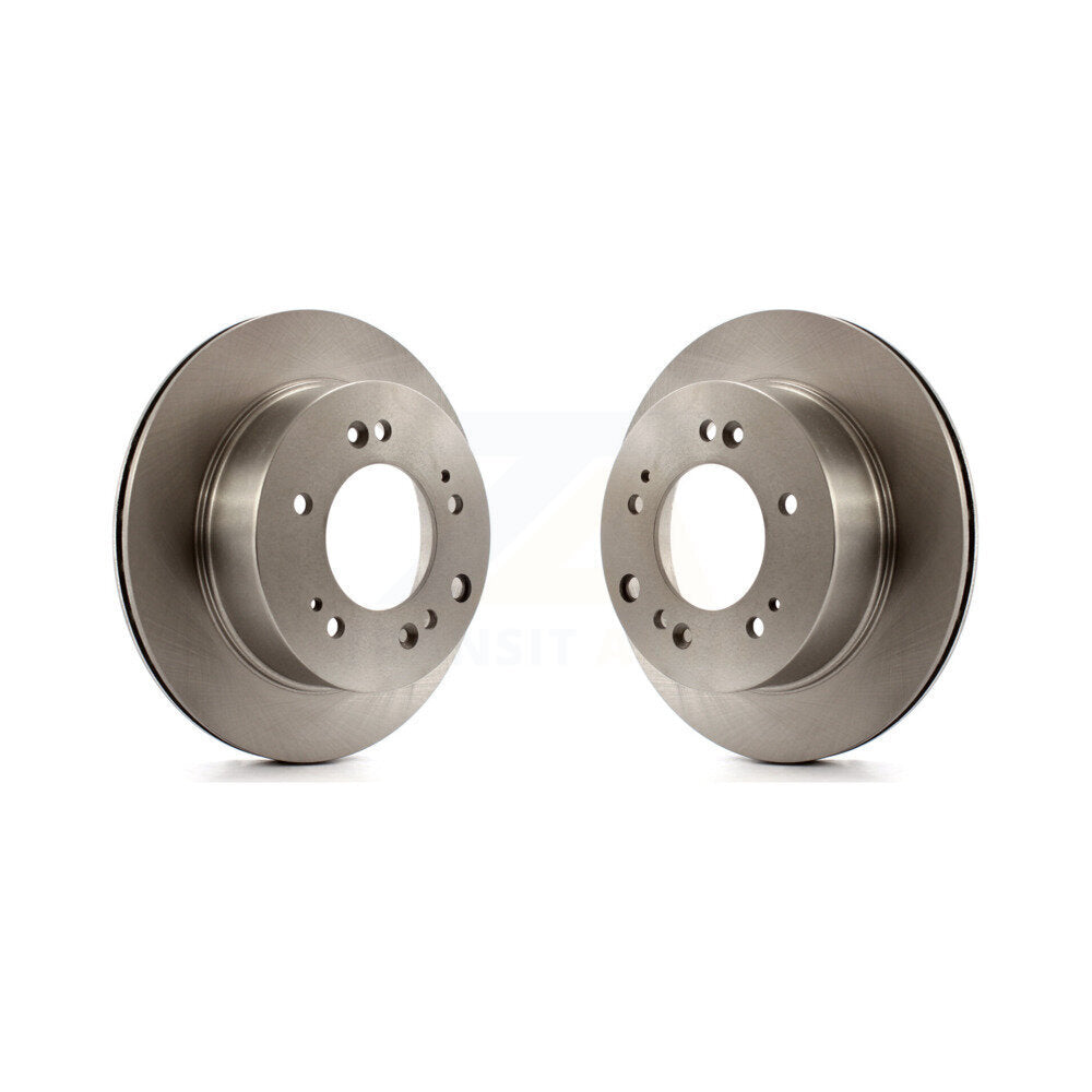 Disc Brake Rotors Rear Pair For 2007-2009 Kia Sorento