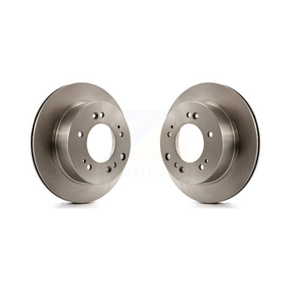 Disc Brake Rotors Rear Pair For 2007-2009 Kia Sorento
