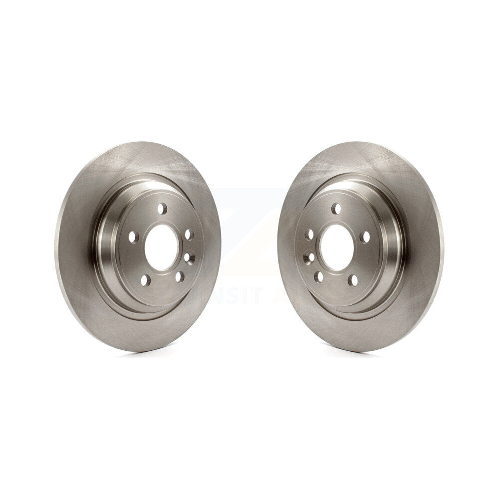 Disc Brake Rotors Rear Pair For Volvo XC70 S60 V60 S80 Cross Country V70