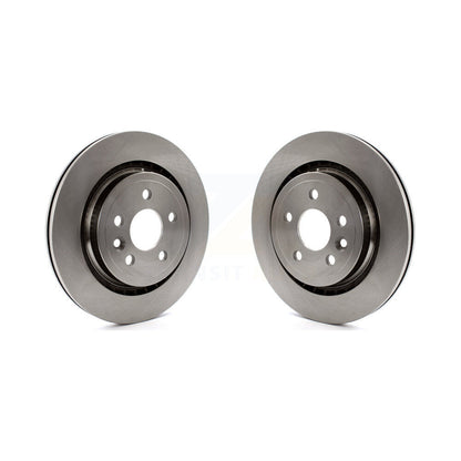 Disc Brake Rotors Rear Pair For Volvo XC70 S60 V60 S80 V70