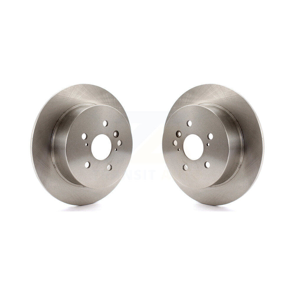 Disc Brake Rotors Rear Pair For 2008-2013 Toyota Highlander