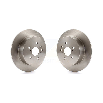 Disc Brake Rotors Rear Pair For 2008-2013 Toyota Highlander