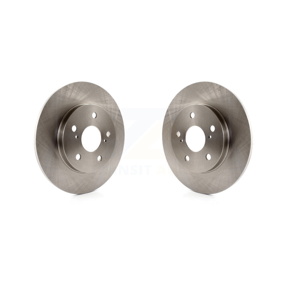 Disc Brake Rotors Rear Pair For Toyota Matrix Pontiac Vibe Corolla iM Scion xB