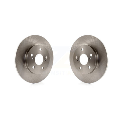 Disc Brake Rotors Rear Pair For Toyota Matrix Pontiac Vibe Corolla iM Scion xB