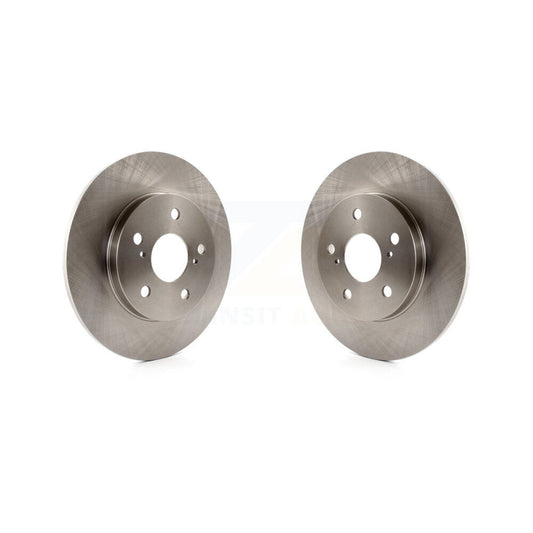 Disc Brake Rotors Rear Pair For Toyota Matrix Pontiac Vibe Corolla iM Scion xB