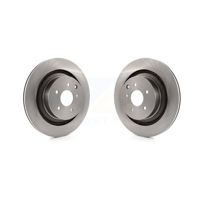Disc Brake Rotors Rear Pair For INFINITI G37 Nissan 370Z Q60 Z
