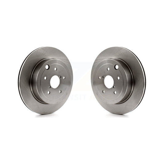 Disc Brake Rotors Rear Pair For Subaru Impreza WRX STI