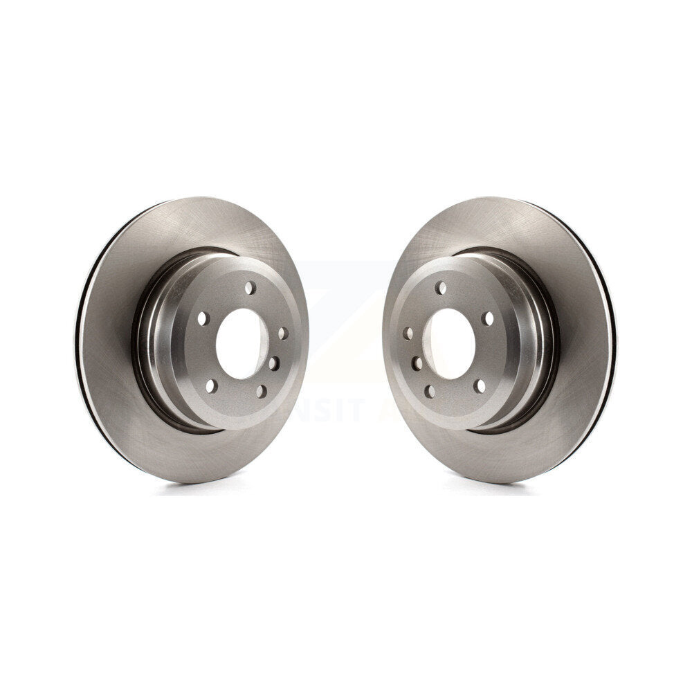 Disc Brake Rotors Rear Pair For BMW 135i 135is