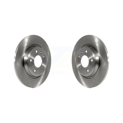 Disc Brake Rotors Rear Pair For Audi Q5 A4 Quattro A5 allroad Sportback A7 A6 S5