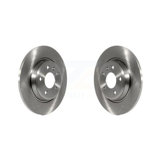 Disc Brake Rotors Rear Pair For Audi Q5 A4 Quattro A5 allroad Sportback A7 A6 S5