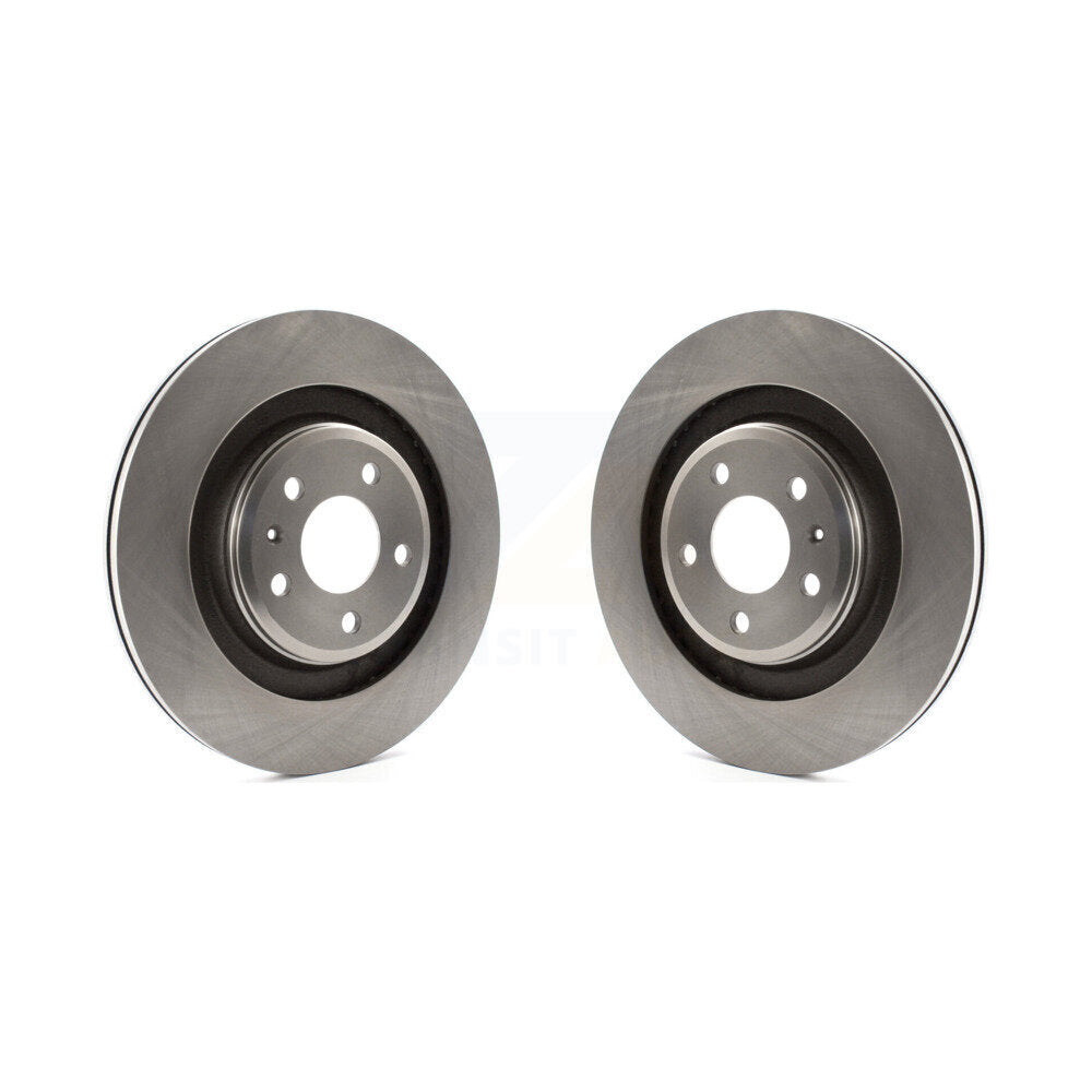 Disc Brake Rotors Rear Pair For Audi A4 Quattro S5 S4