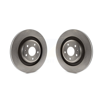 Disc Brake Rotors Rear Pair For Audi A4 Quattro S5 S4