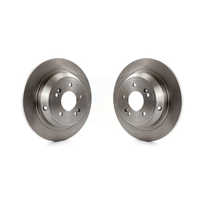 Disc Brake Rotors Rear Pair For Hyundai Genesis G80 Kia K900