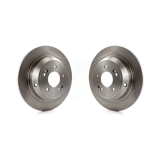 Disc Brake Rotors Rear Pair For Hyundai Genesis G80 Kia K900