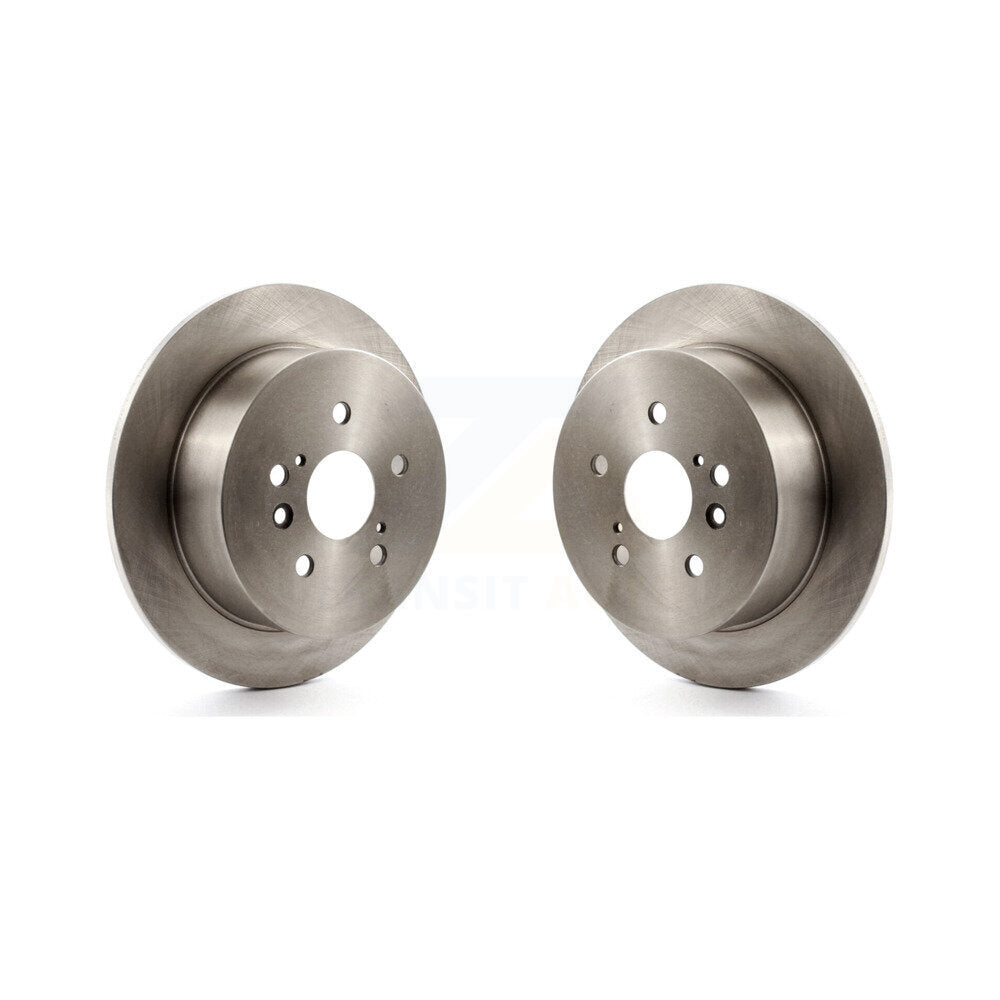 Disc Brake Rotors Rear Pair For 2009-2016 Toyota Venza