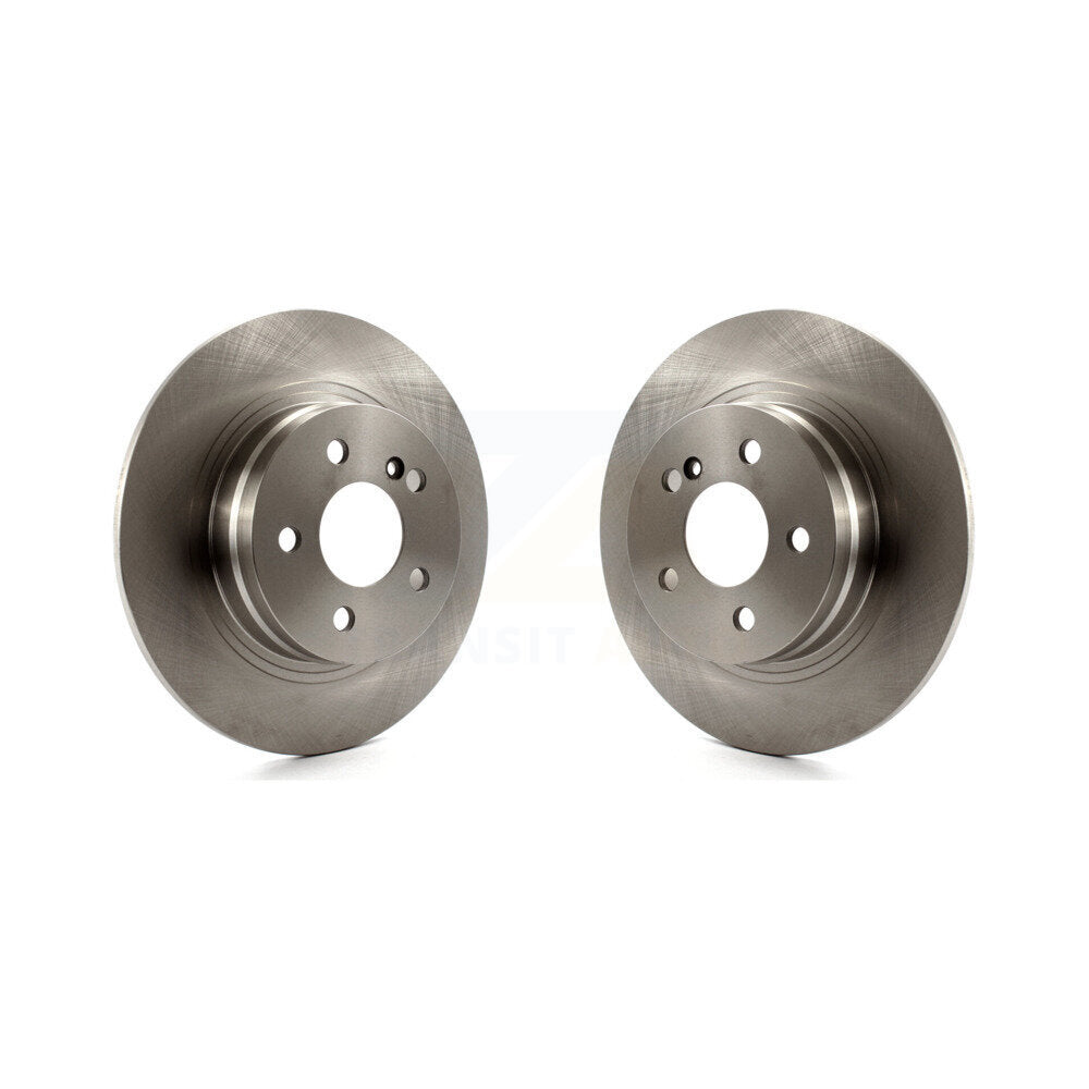 Disc Brake Rotors Rear Pair For Mercedes-Benz C300 C250 C230