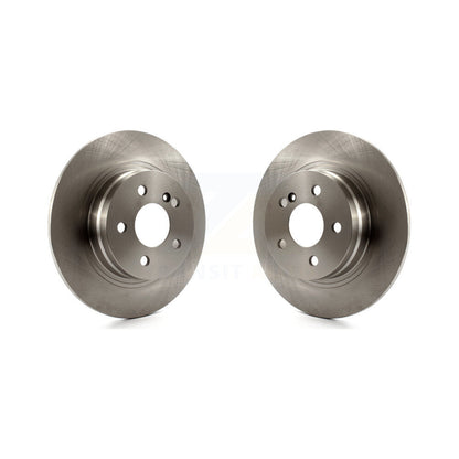 Disc Brake Rotors Rear Pair For Mercedes-Benz C300 C250 C230
