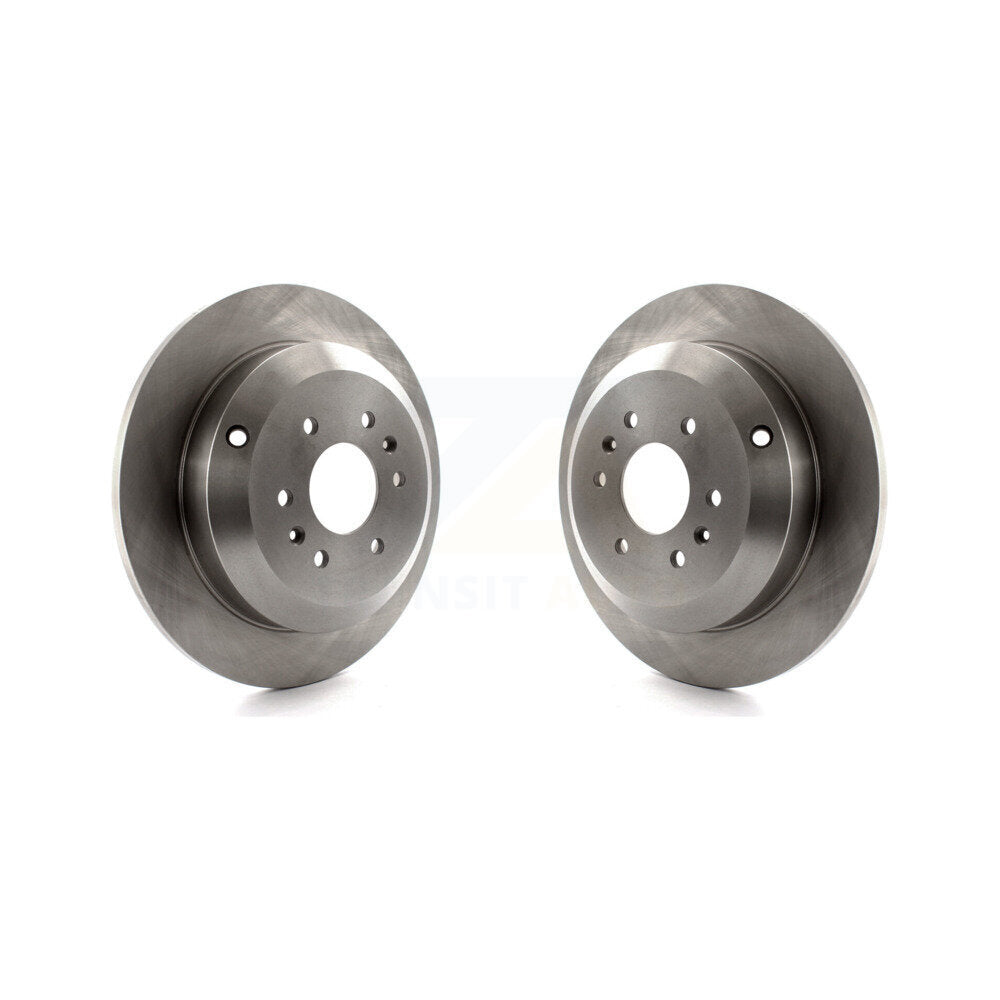 Disc Brake Rotors Rear Pair For 2009-2011 Kia Borrego