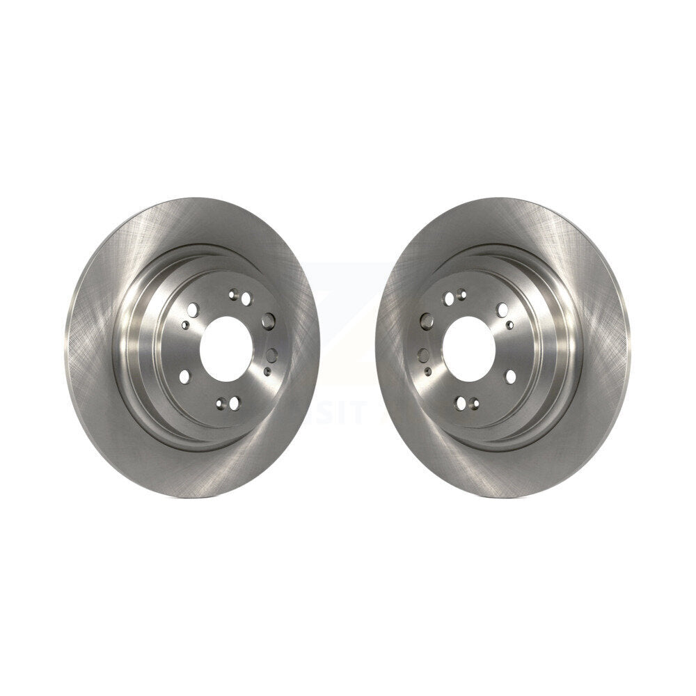 Disc Brake Rotors Rear Pair For 2009-2014 Acura TL