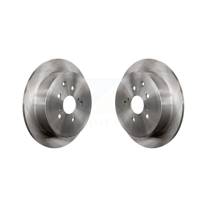 Disc Brake Rotors Rear Pair For Toyota Sienna Highlander Lexus RX350 RX450h