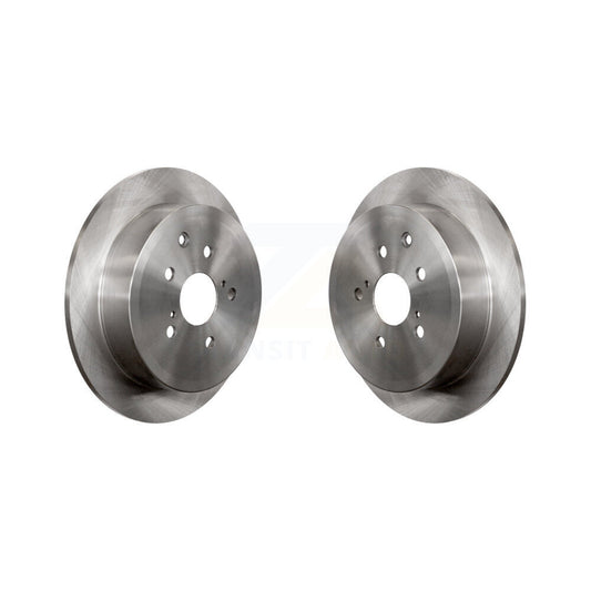 Disc Brake Rotors Rear Pair For Toyota Sienna Highlander Lexus RX350 RX450h
