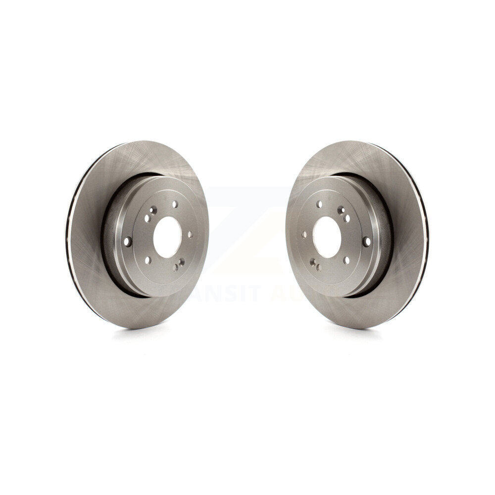 Disc Brake Rotors Rear Pair For Hyundai Genesis Coupe