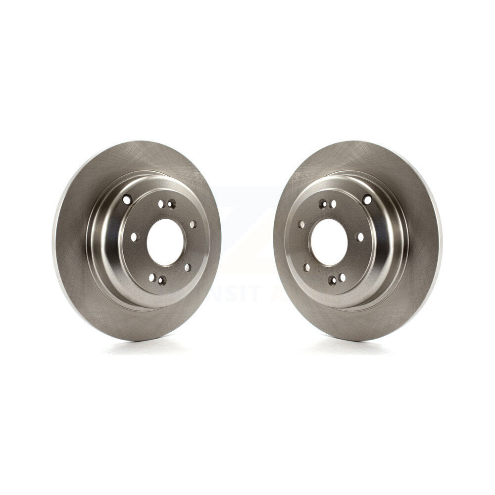 Disc Brake Rotors Rear Pair For Hyundai Genesis Coupe