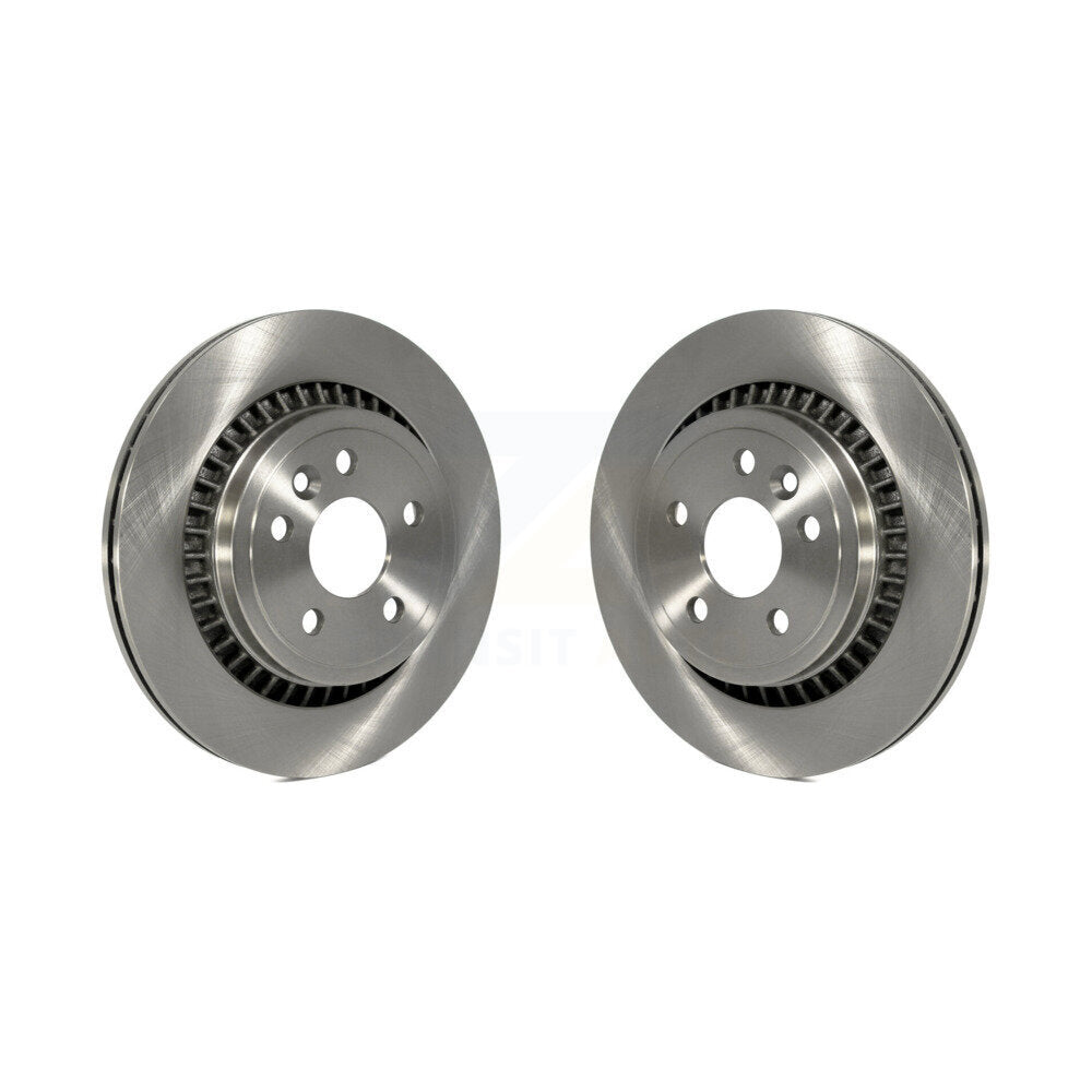 Disc Brake Rotors Rear Pair For 2010-2017 Volvo XC60